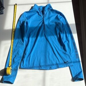 Nike Vibrant Blue Long-Sleeve Top